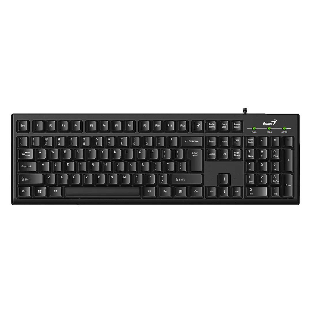GENIUS SMART KB-100 QWERTY NEGRO USB (31300005401), vista 3